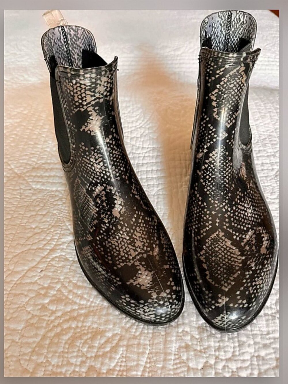INC International Chelse Style Rain Boots
